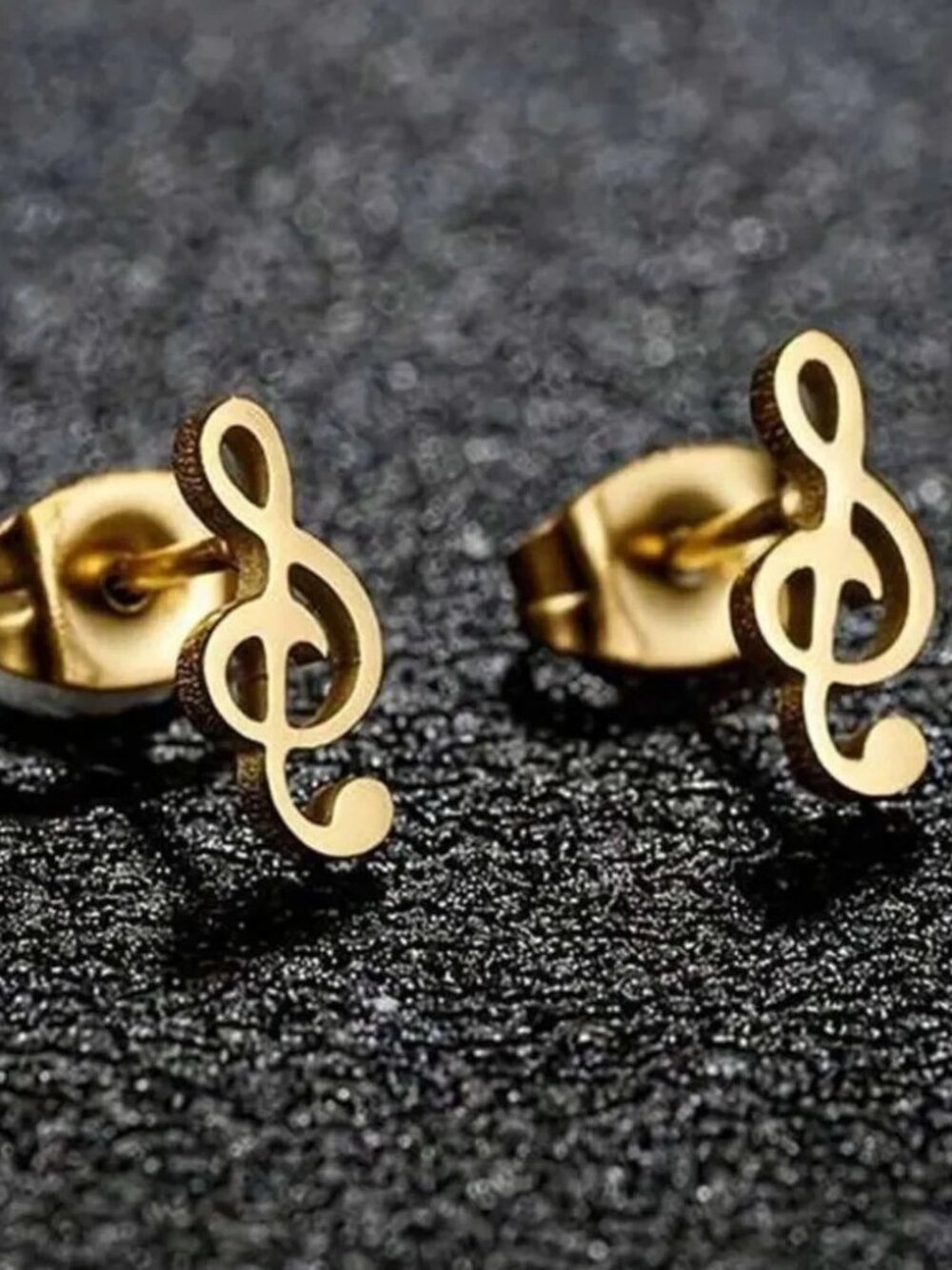 Music note Earrings Q962